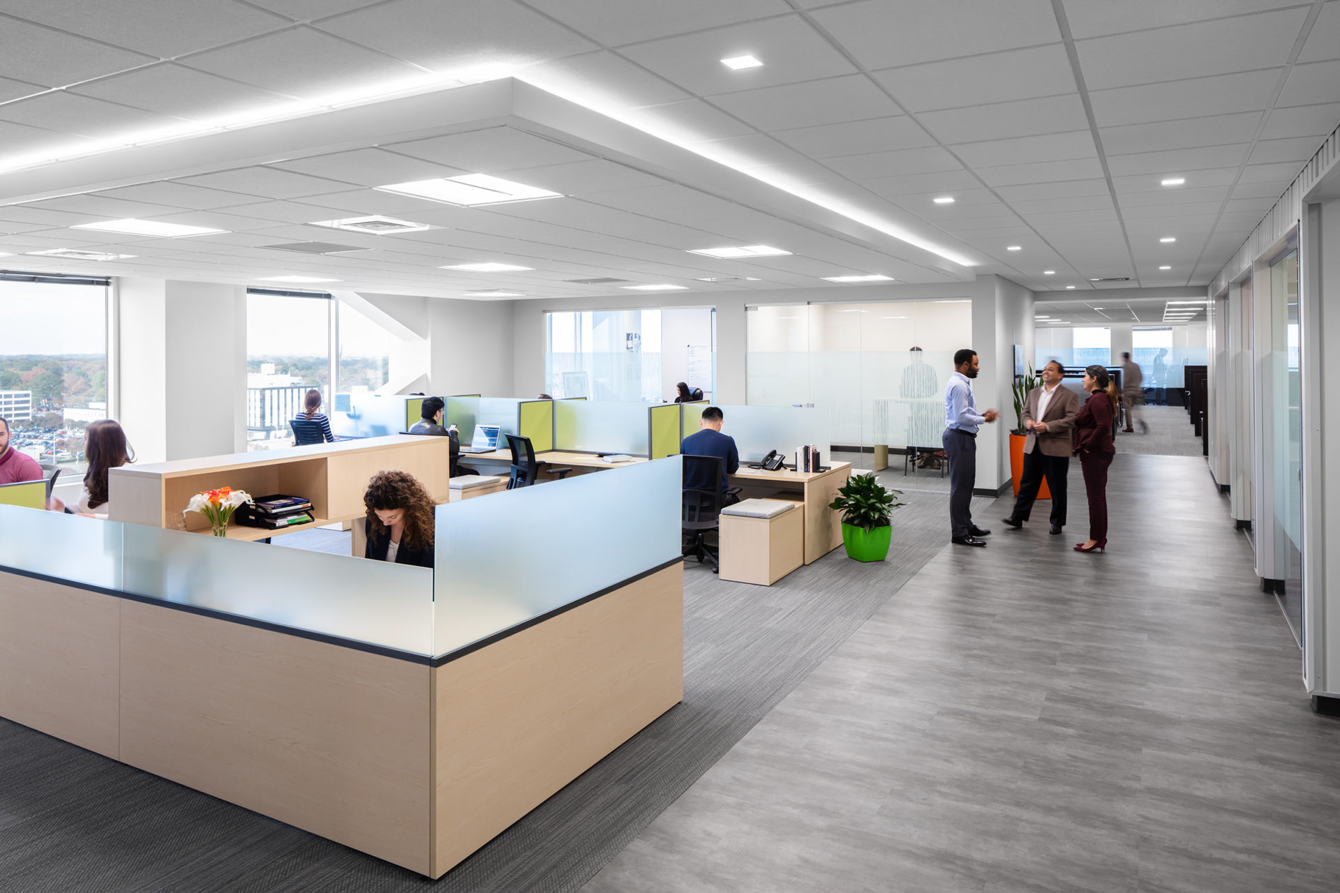 MassMutual Commonwealth Office Upfit in Virginia Beach by Clark Nexsen