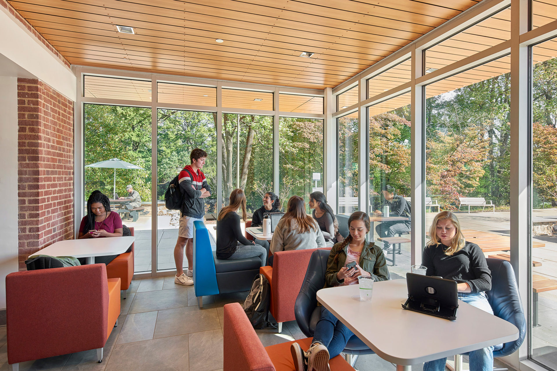 McCormick Road Houses at the University of Virginia in Charlottesville, VA; Renovation design and engineering: Clark Nexsen