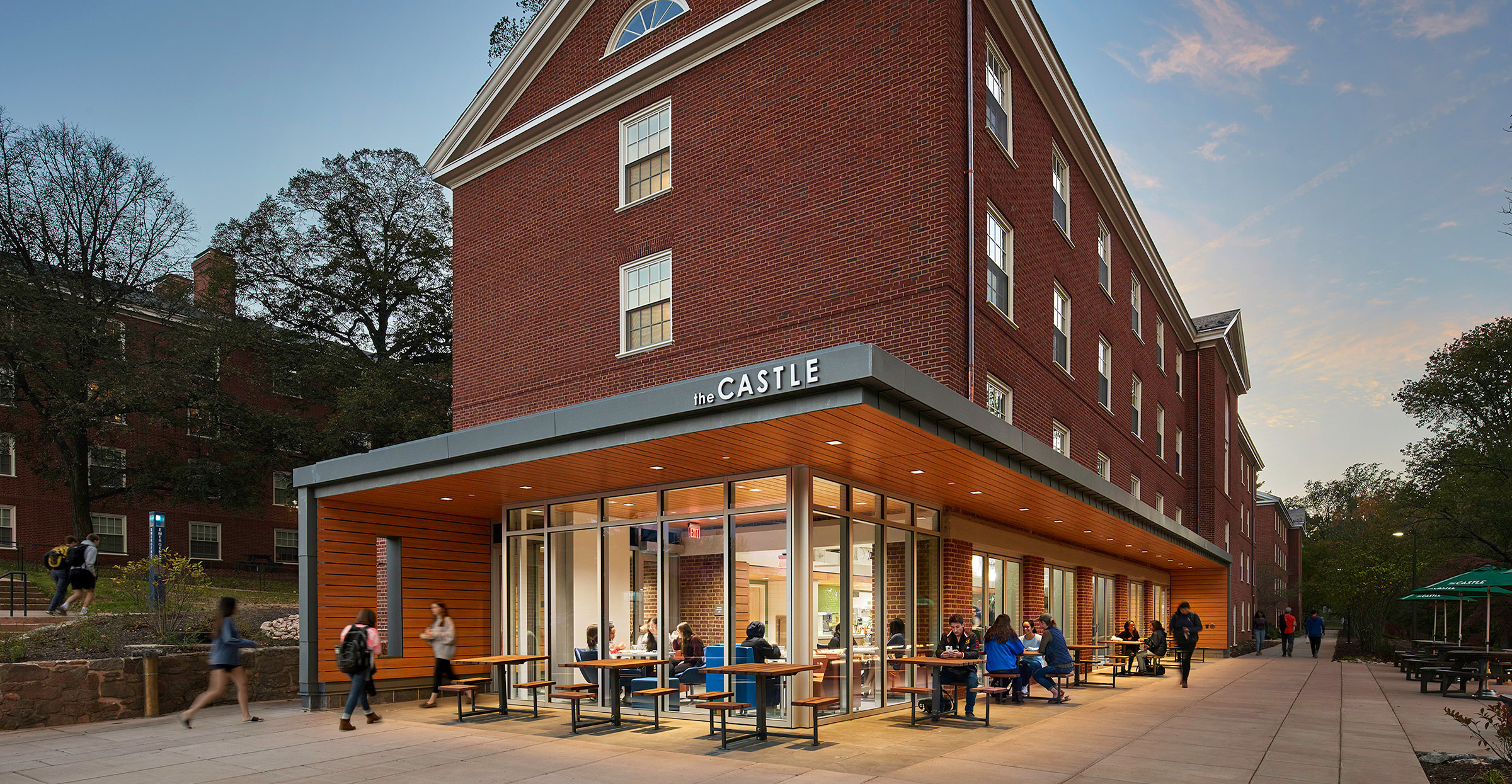 residence halls built in the1950s at The University of Virginia in Charlott...