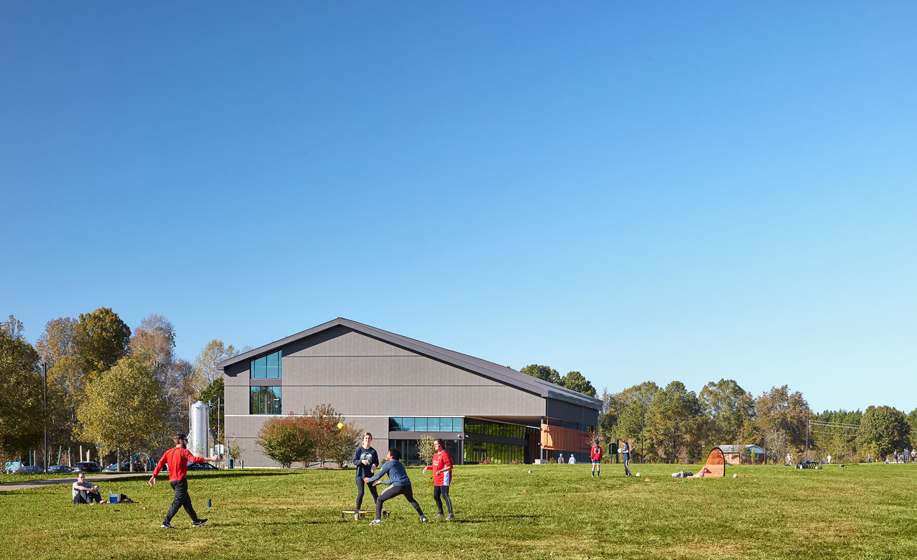 Joyner Park Community Center in Wake Forest, NC; Architect: Clark Nexsen; Photograph ©MH Photography