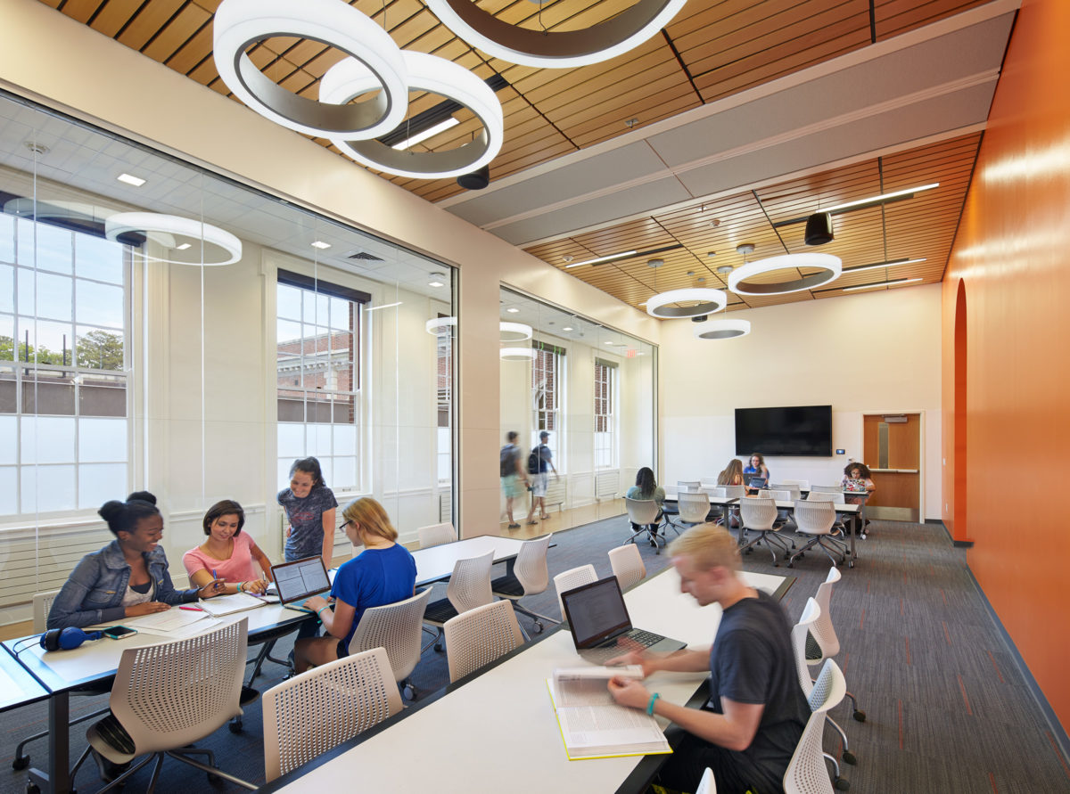 East Campus Union at Duke University; Renovation architect: Clark Nexsen