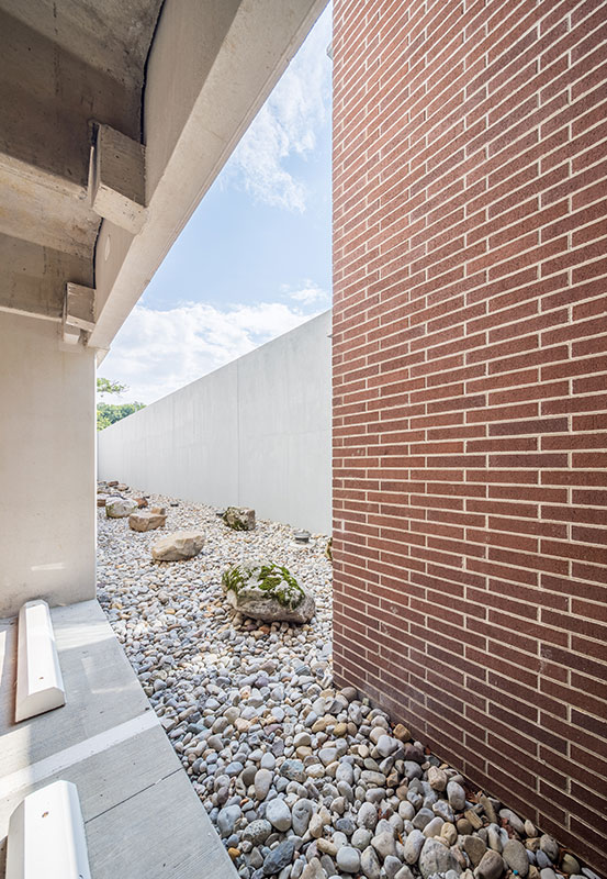 Parking Deck at John Tyler Community College in Midlothian, VA; Architect: Clark Nexsen