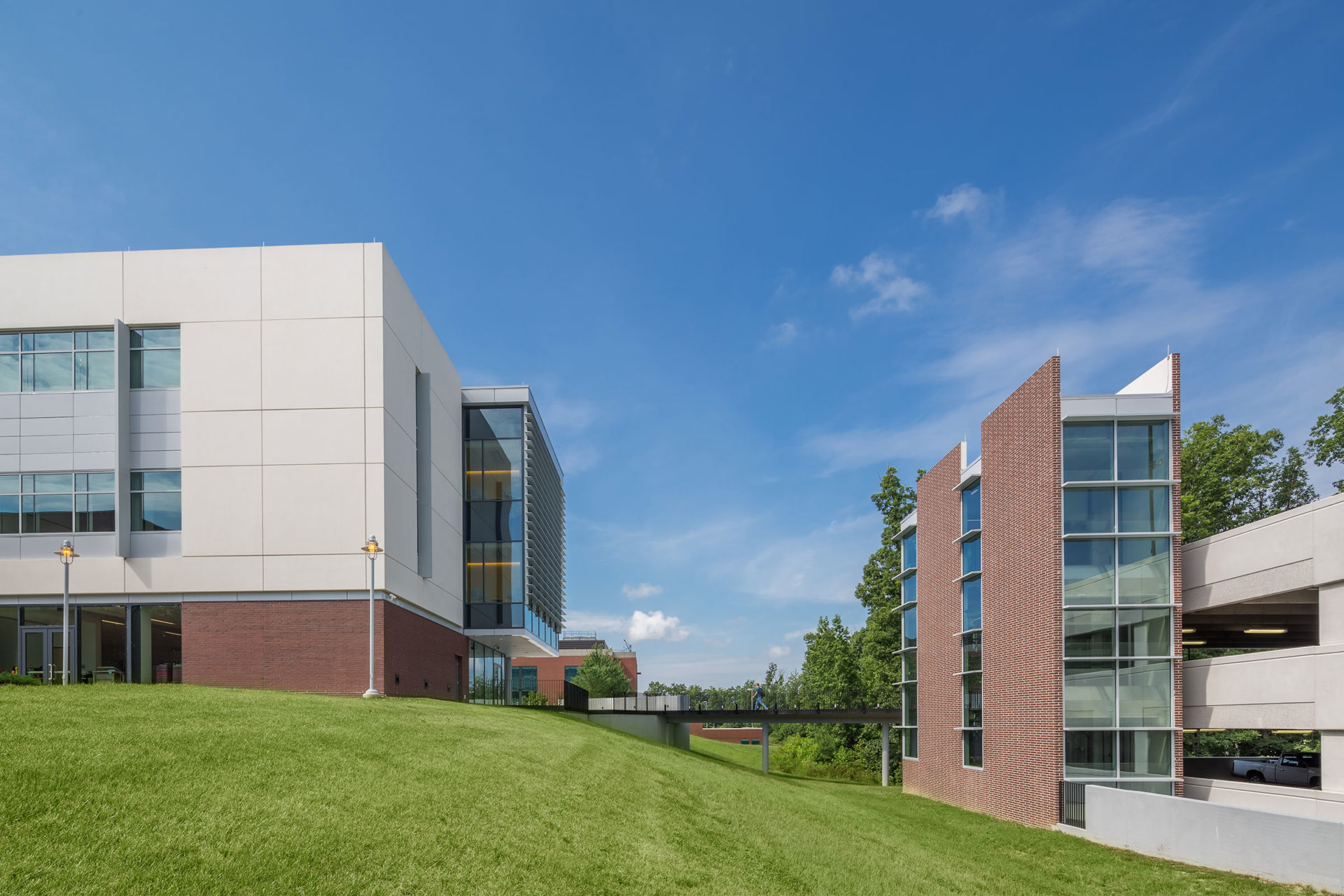 Parking Deck at John Tyler Community College in Midlothian, VA; Architect: Clark Nexsen