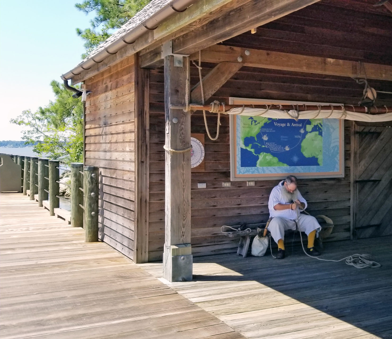 Jamestown Settlement Pier Repairs