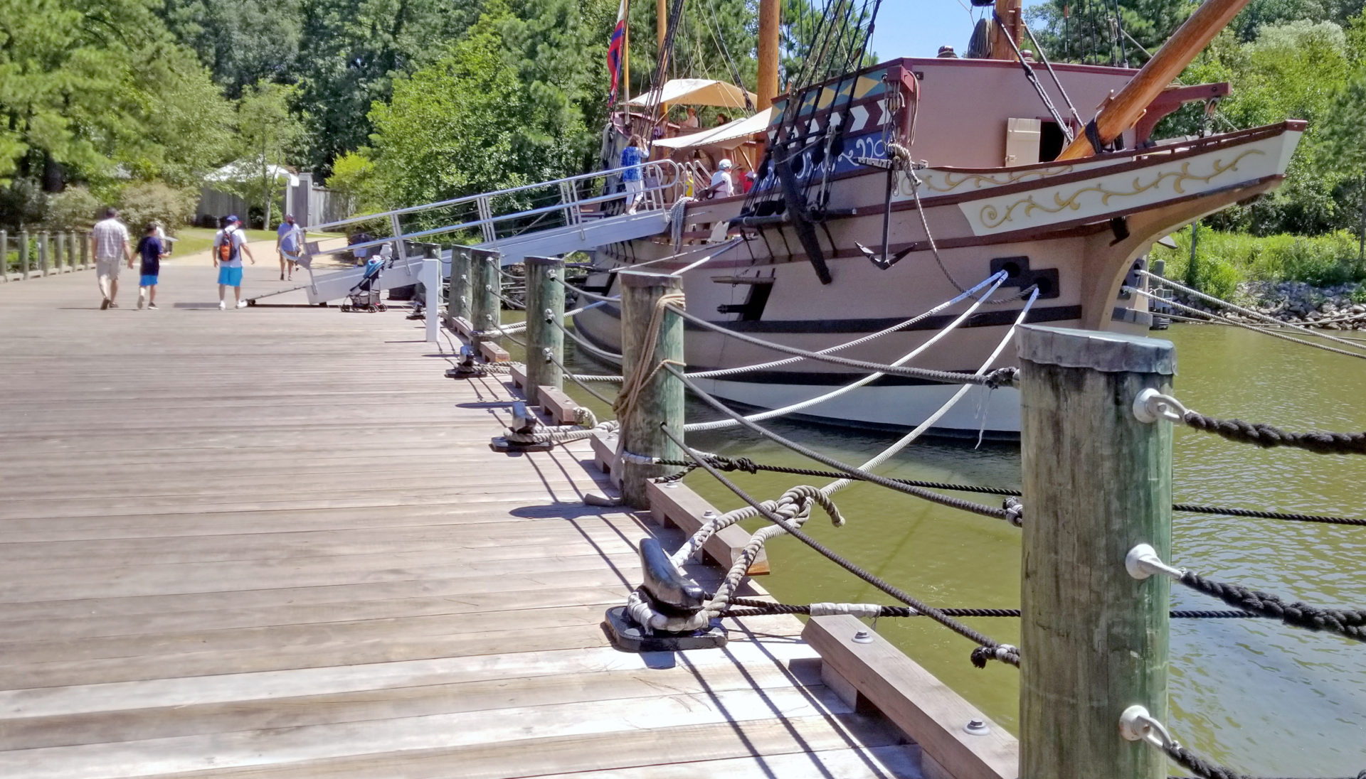 Jamestown Settlement Pier Repairs