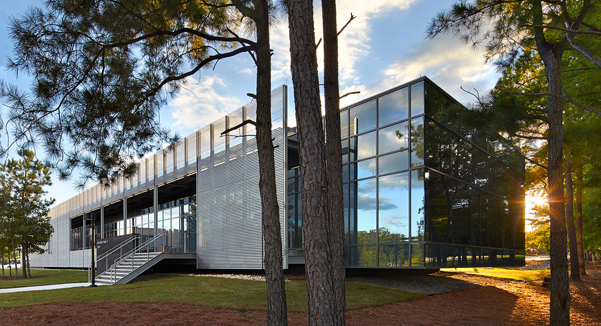 Don Kranbuehl, FAIA's portfolio includes the Regional Plant & Teaching Facility at Wake Tech Community College