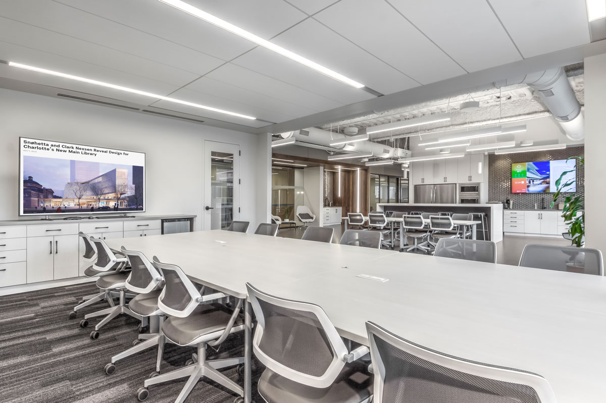 Clark Nexsen Charlotte office upfit