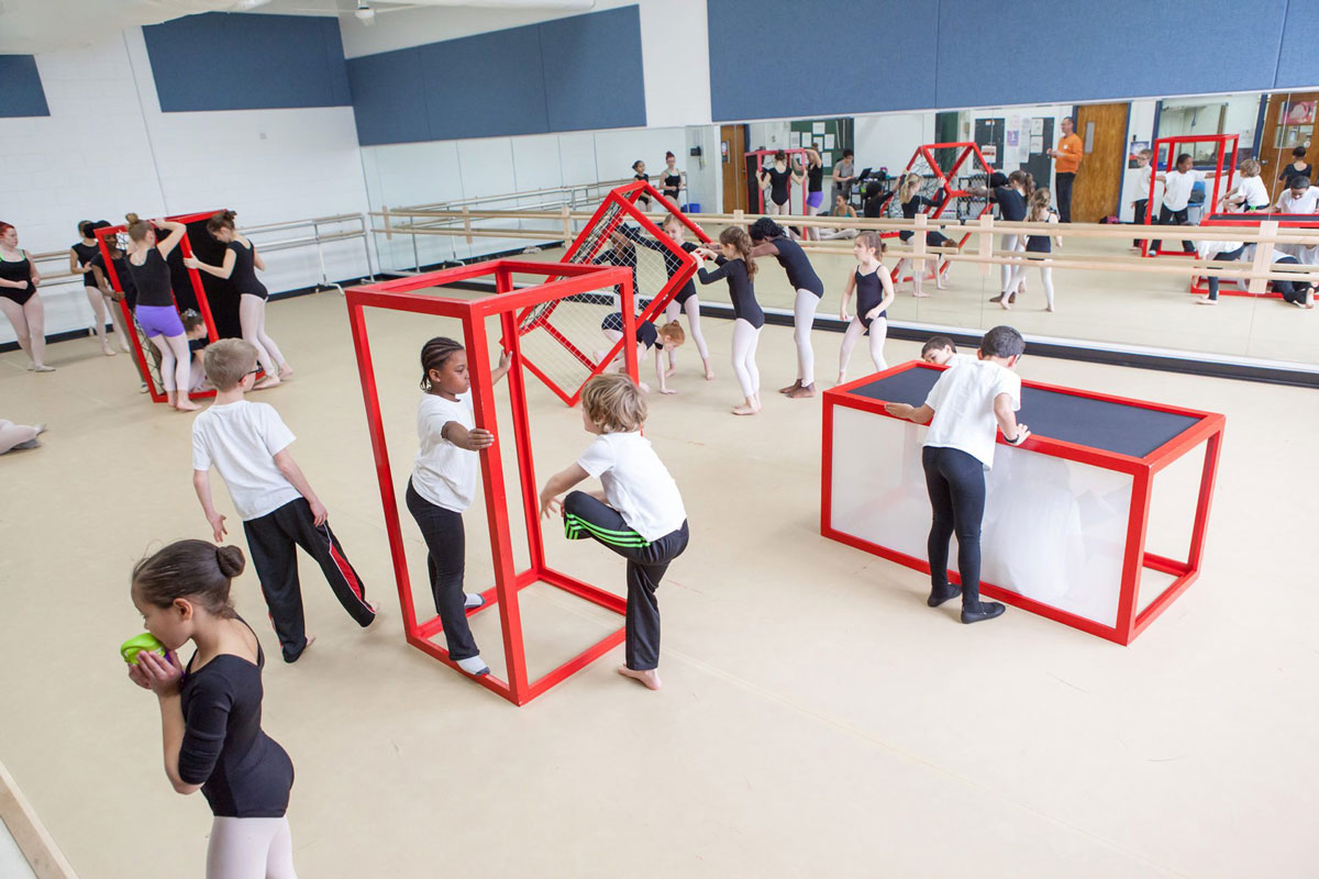Clark Nexsen recognized as a Virginia Beach City Public Schools Model Partner for unique outreach program, Dance Meets Architecture