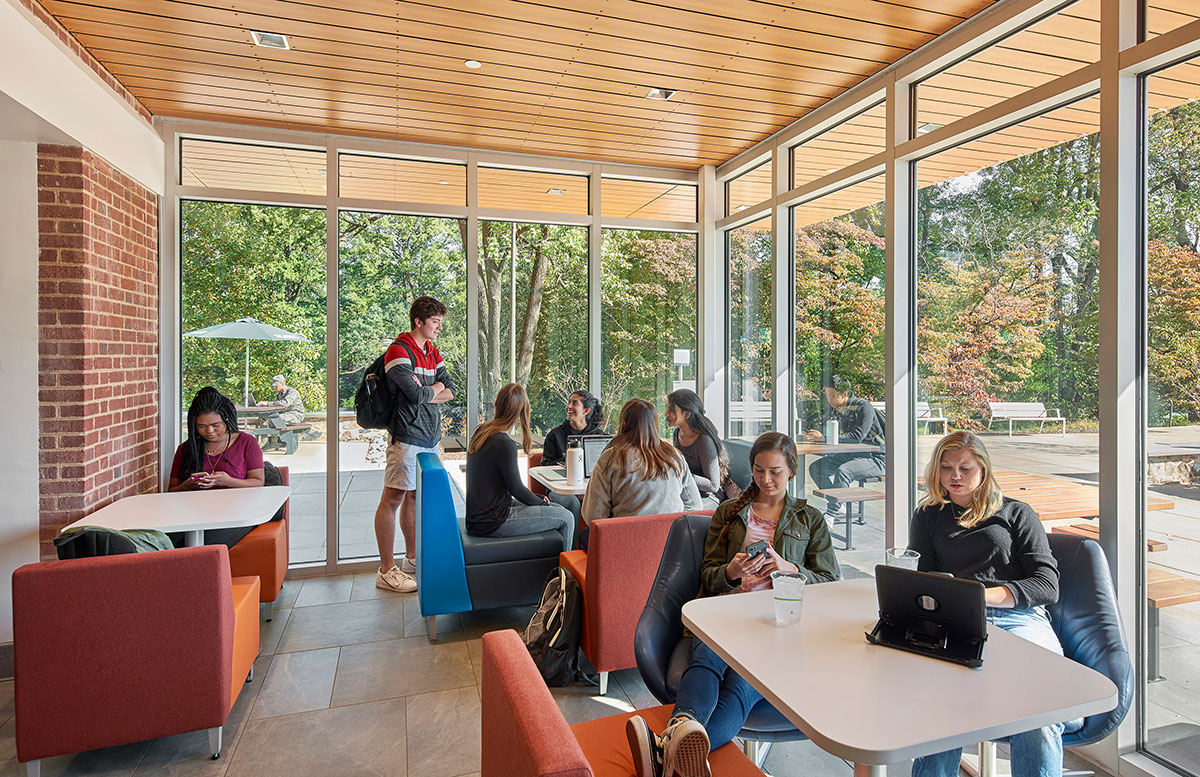 McCormick Road House Renovations at UVA in Charlottesville, VA; Architect & Engineer: Clark Nexsen