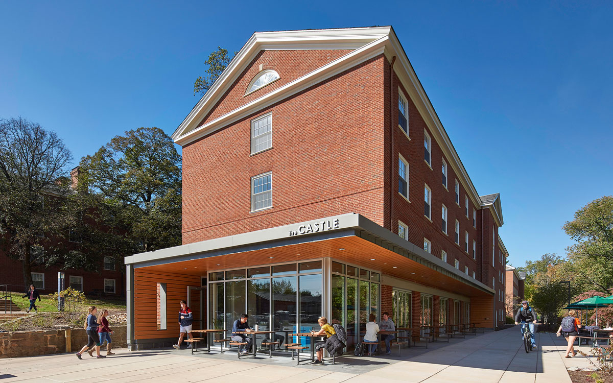 McCormick Road House Renovations at UVA in Charlottesville, VA; Architect & Engineer: Clark Nexsen