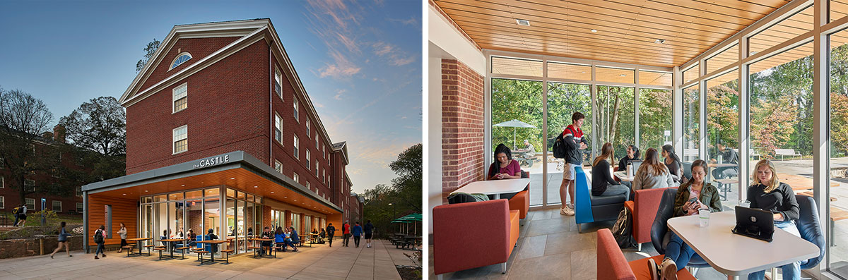 McCormick Road House Renovations at UVA in Charlottesville, VA; Architect & Engineer: Clark Nexsen