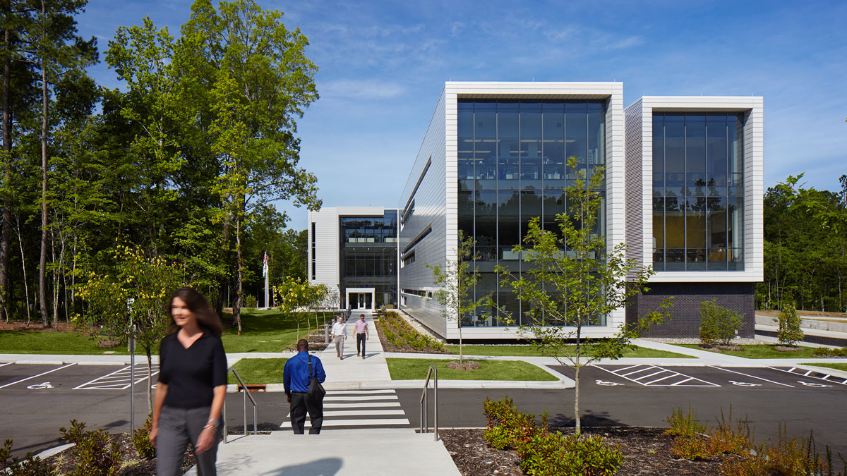 Bioprocess Innovation Center in RTP; Architect: Clark Nexsener