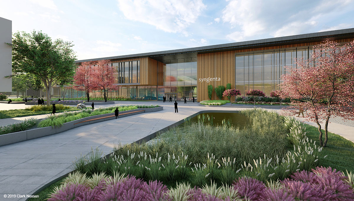 Syngenta Greensboro NC Master Plan by Clark Nexsen