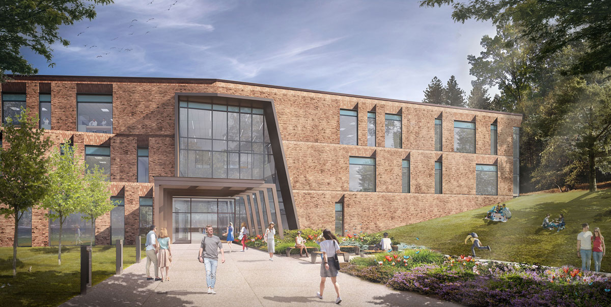 Patton Building at Blue Ridge Community College; Architect: Clark Nexsen