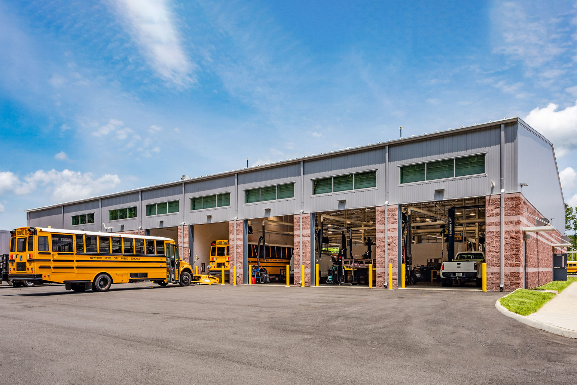 SCOT Center Vehicle Maintenance Exterior