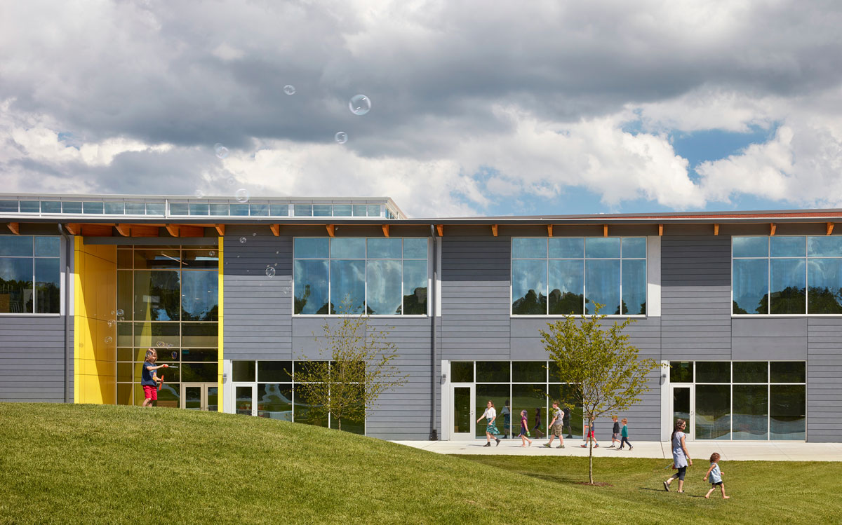 Edneyville Elementary School; Architect: Clark Nexsen