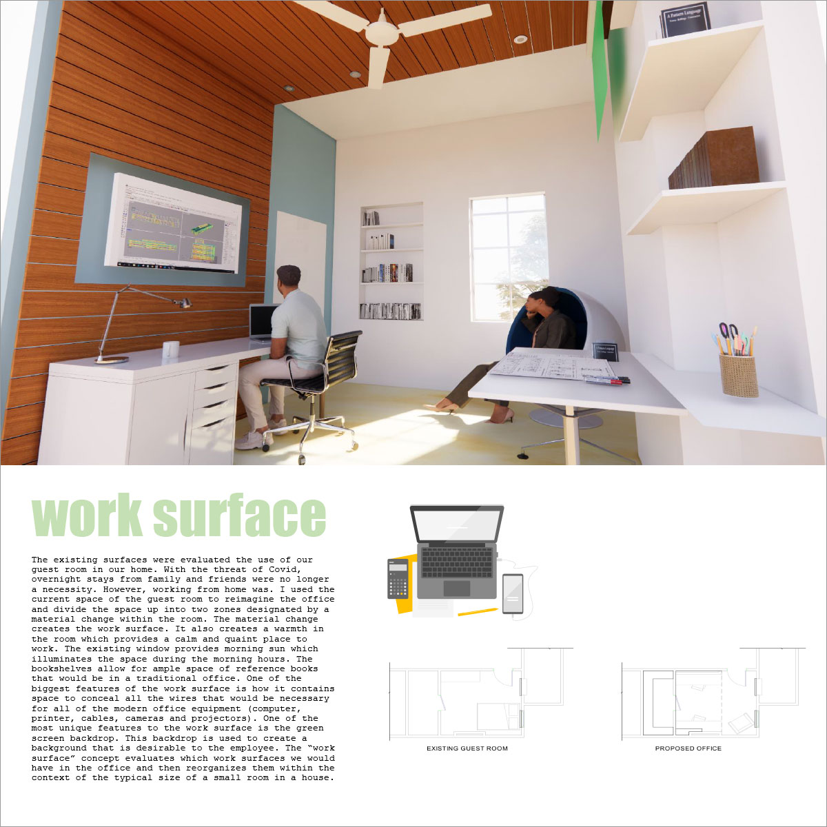 Work Surface room+ competition entry