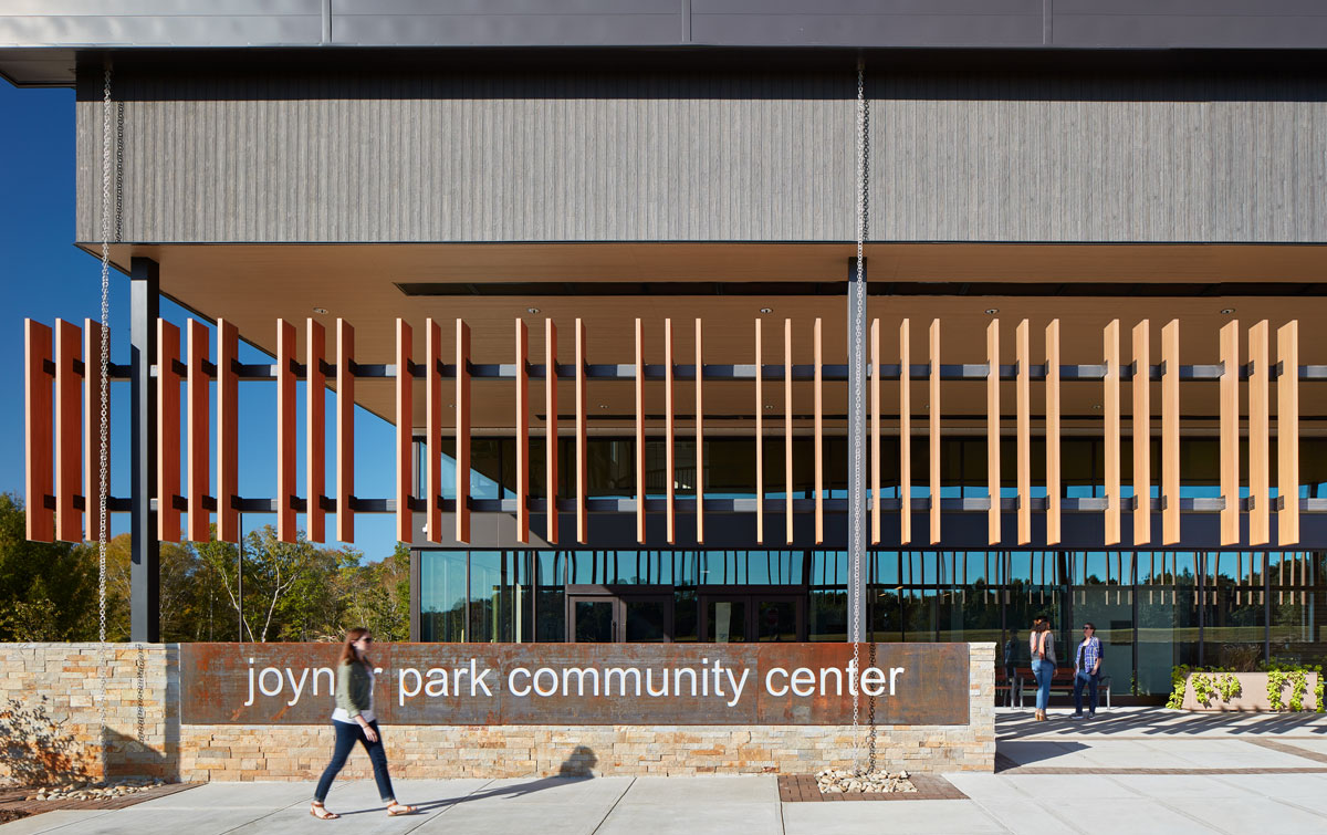 Joyner Community Center in Wake Forest, NC; Architect: Clark Nexsen