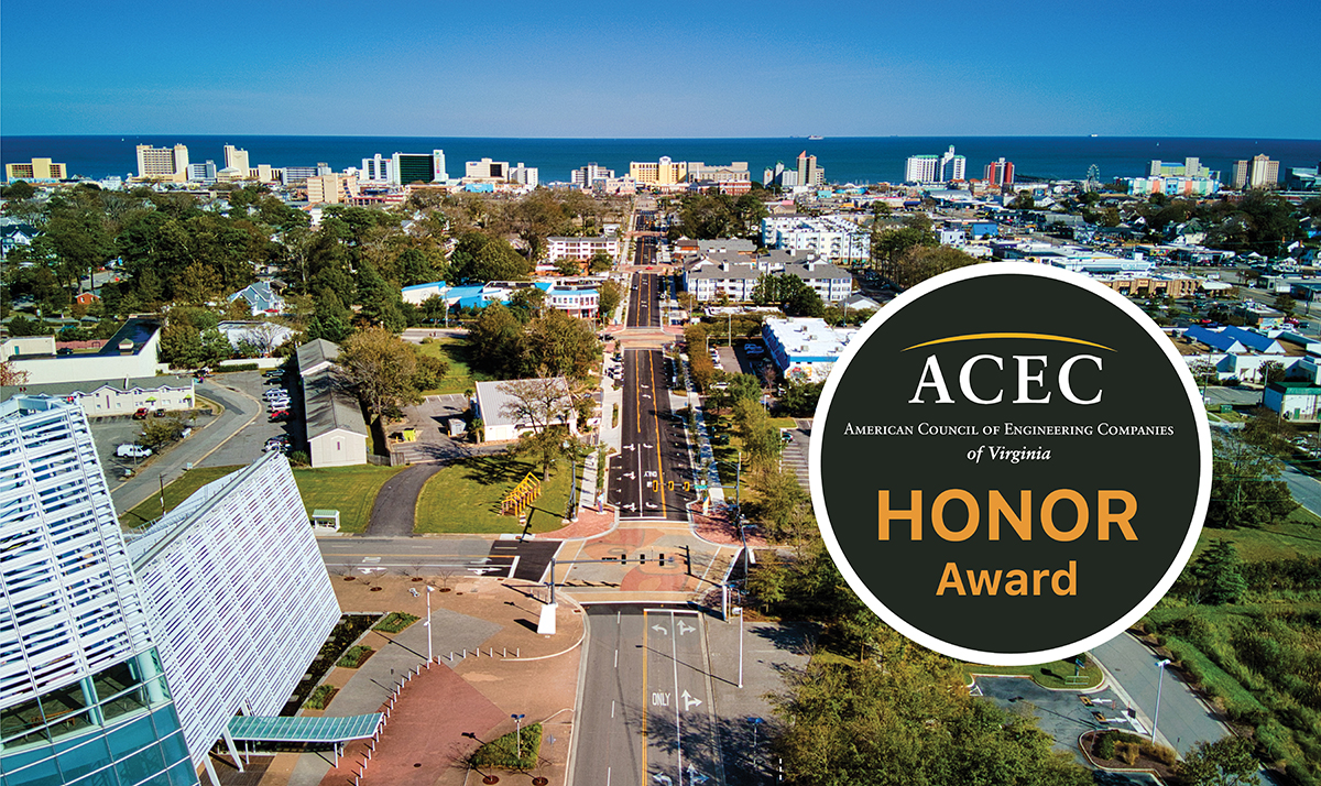 19th Street Corridor Improvements Win an ACEC Virginia Award