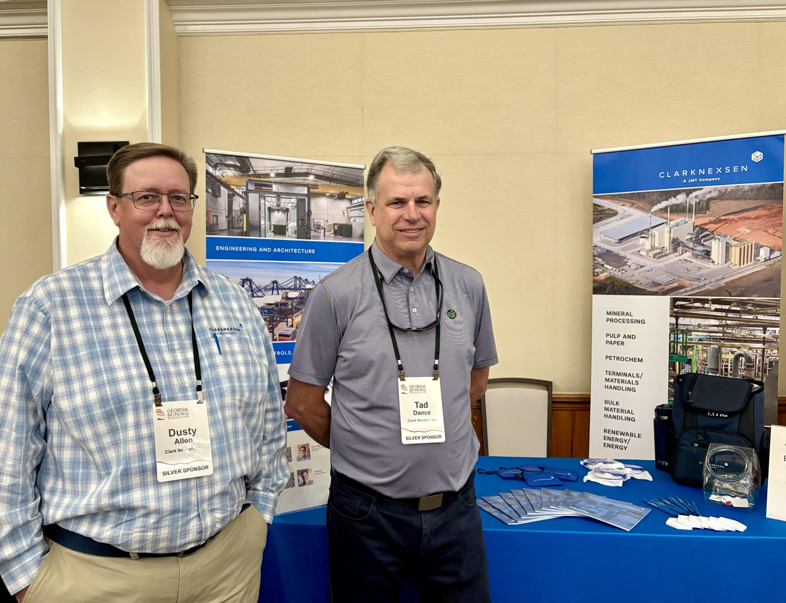Dusty and Tad making connections for the Industrial Market Sector at the GMA Annual Meeting.
